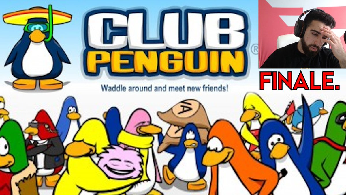 FaZeApex's tweet image. The last club penguin video ever. Going live soon 😪