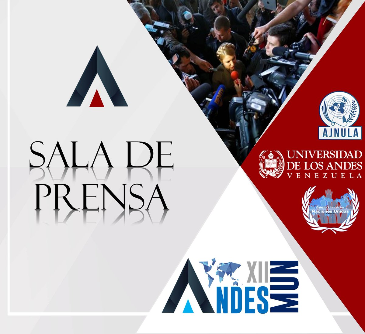 ANDESMUN's tweet photo. Comité: Sala de Prensa
#UN #ONU #ANDESMUN #XIIANDESMUN #ULA #ModelOfUnitedNations #AJNULA #MUN #World #politics #ElMundoQueQueremos https://t.co/MGlPuR3WNi