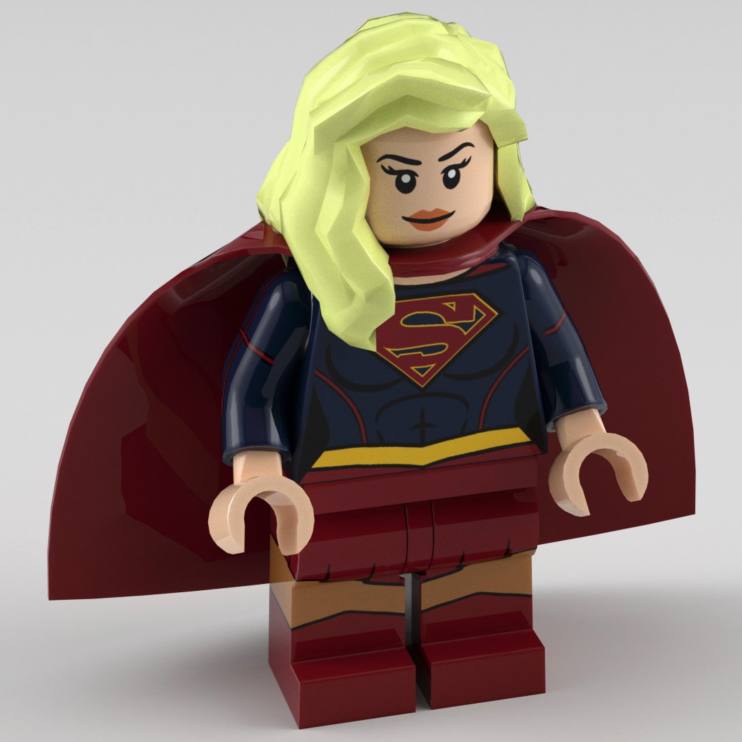 Lego supergirl online cw