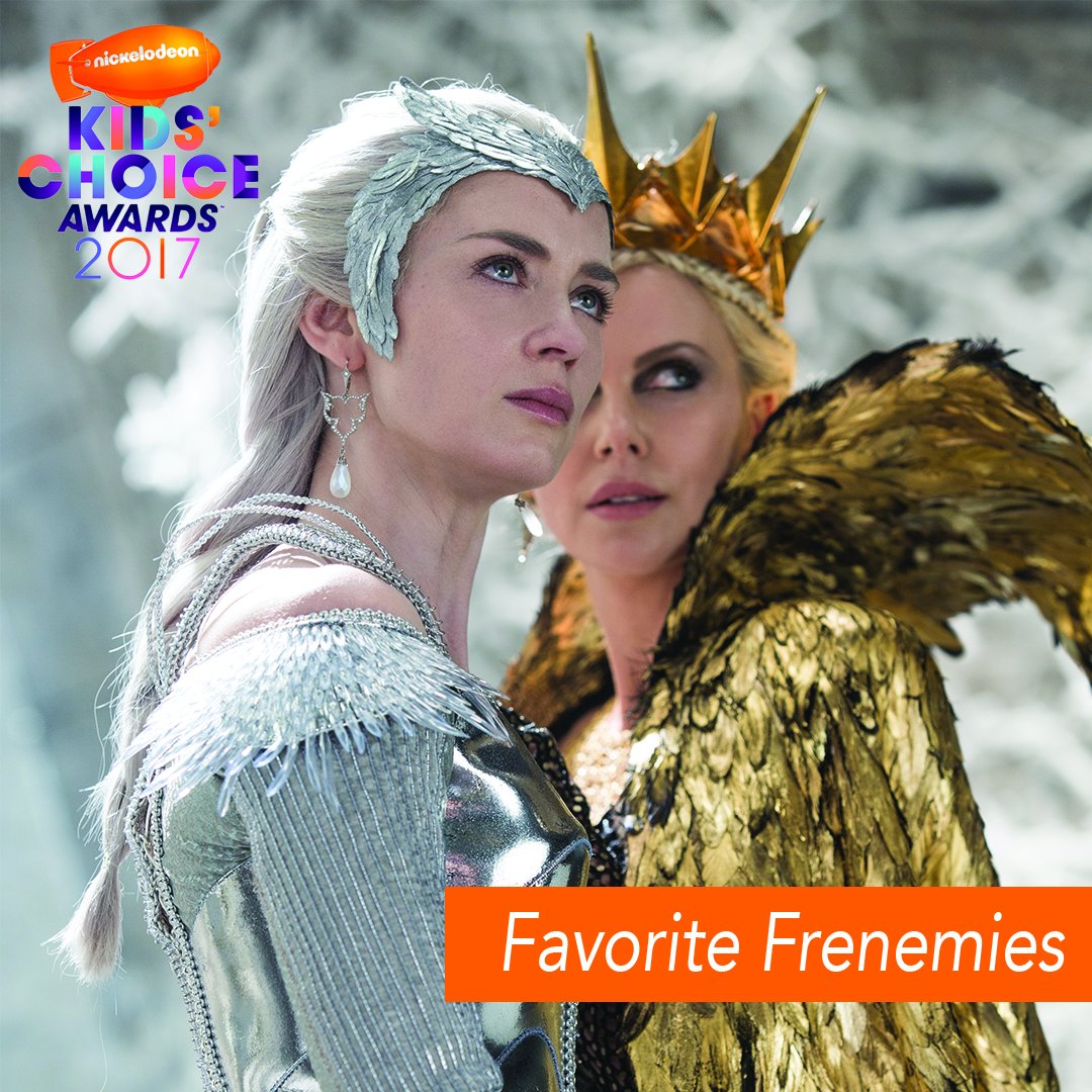 #BeforeSnowWhite (@thehuntsman) on Twitter photo RETWEET to vote for Emily Blunt & Charlize Theron for <a href="/Nickelodeon/">Nickelodeon</a> Kids' Choice Awards Favorite Frenemies! #KCAFavFrenemies #TheHuntsman RETWEET to vote for Emily Blunt & Charlize Theron for <a href="/Nickelodeon/">Nickelodeon</a> Kids' Choice Awards Favorite Frenemies! #KCAFavFrenemies #TheHuntsman