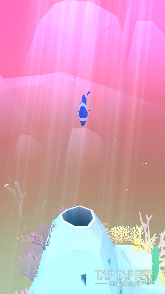 MokoKat1's tweet photo. My Blue Clownfish:) 
#taptapfish https://t.co/R7XKwZRLTP