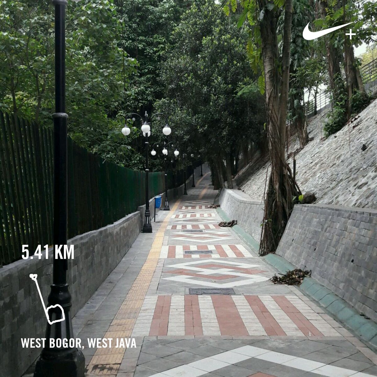 Ran 5.41 km with Nike⁠+ Run Club