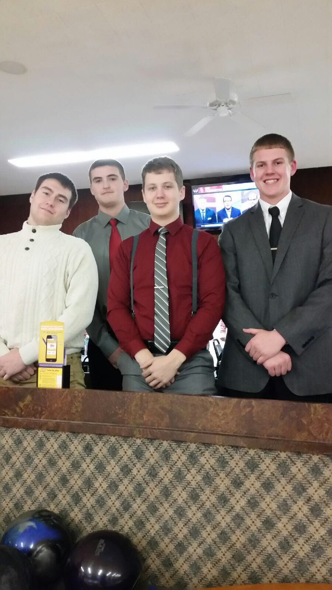 DoverBowling's tweet photo. The student section is ready to go!! https://t.co/jnBxMQoCST