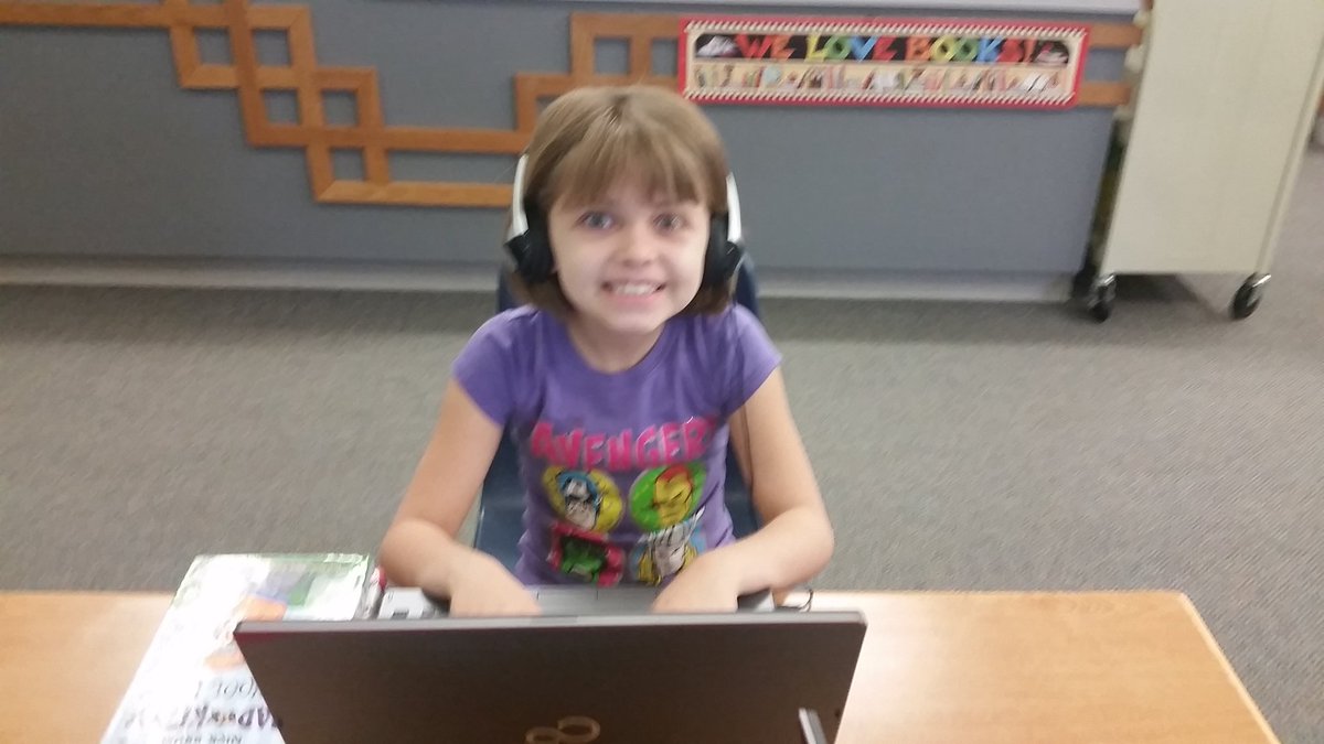 CherylChuff's tweet photo. Quote of the day from a third grader while practicing keyboarding:  "I'm really starting to get the hang of this!" #greatplacetolearn https://t.co/O1lpnOEDe1