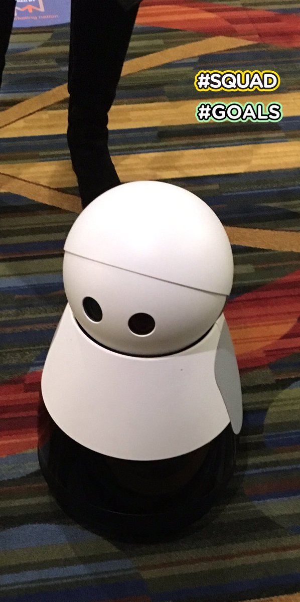 Irish05's tweet photo. I want to bring home @KuriRobot as my new pet! #robotics #iconnect2017 @iConnectCLX https://t.co/grK33LDHV5