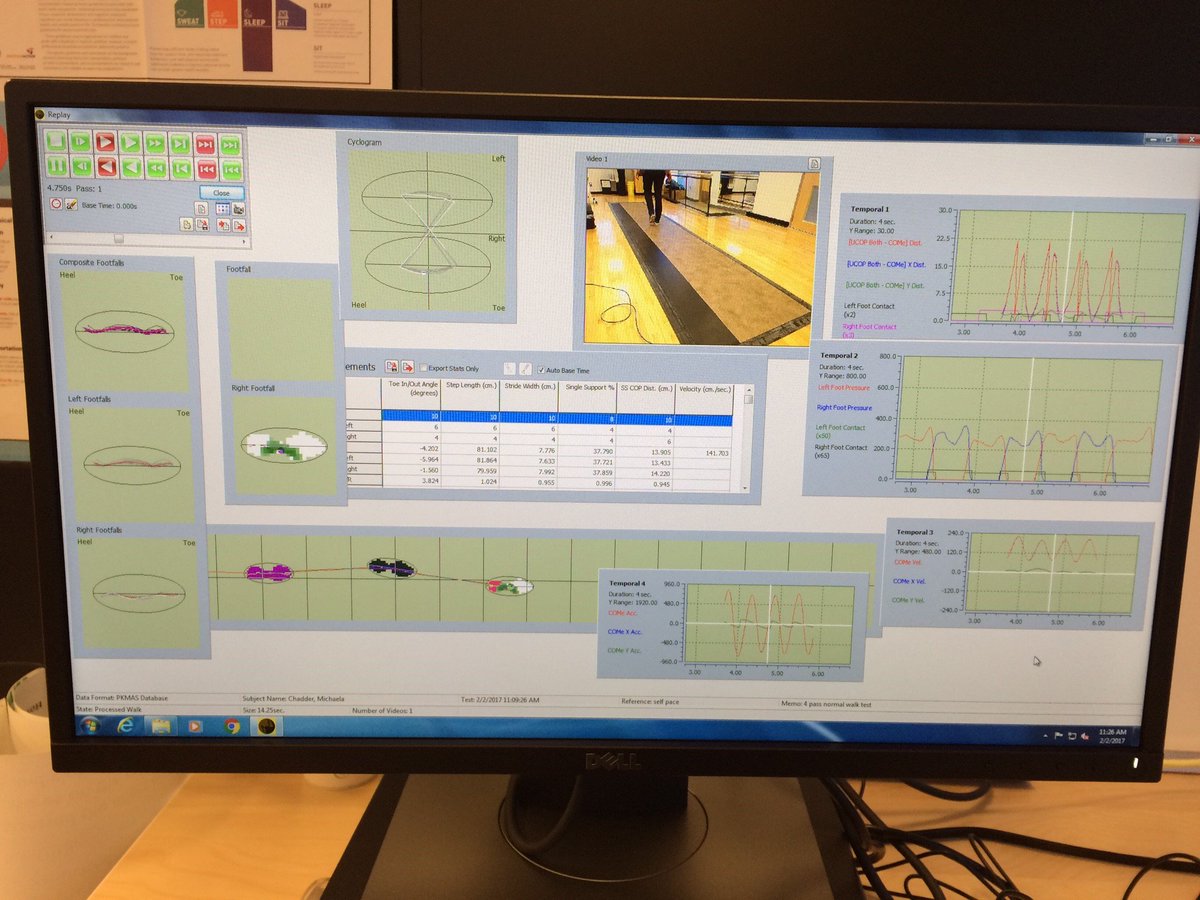 cteplab's tweet image. Did you know the #cteplab is now equipped for #gaitanalysis? We love your product @ProtoKinetics #gait #alzheimers #braininmotion
