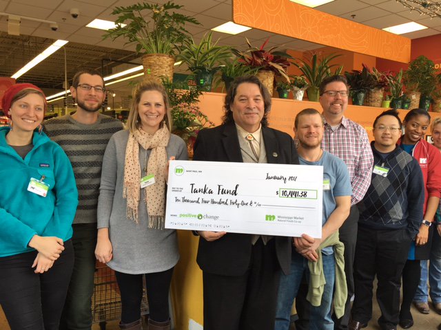 You raised $10,444+ for Jan. #PositiveChange recipient <a href="/TankaFund/">The Tanka Fund</a>, enough to help local Native producers sustainably raise 13 buffalo!