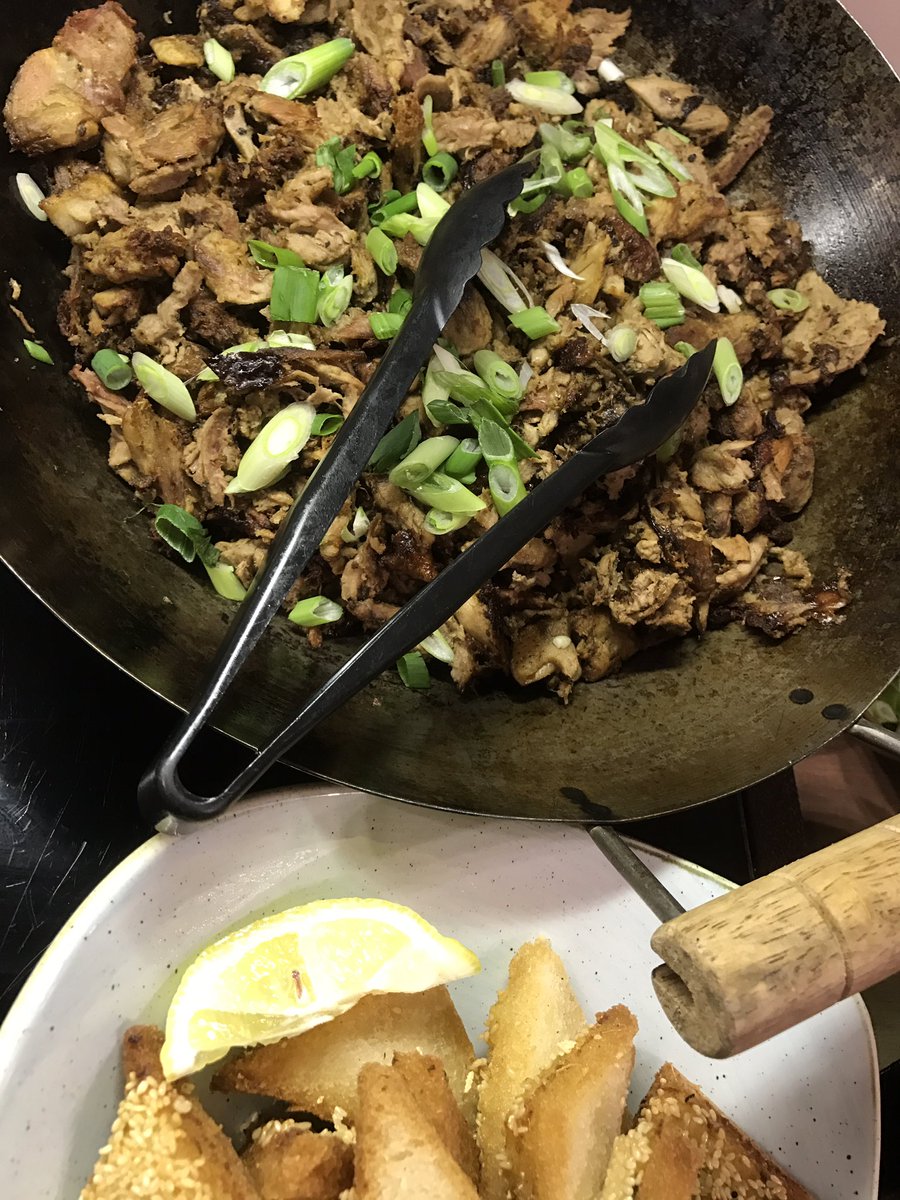 PFfoodie's tweet photo. Chinese New Year at @PFBoarding Chinese style takeway 🎎 shredded duck @ChartwellsInd @priors_field https://t.co/I8MOed4QMX