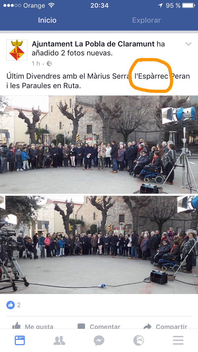 davest11's tweet image. Ja sabem com som la gent de poble oi? #paraulesenruta #errades @divendrestv3 @mariusserra @PeranEspartac  #lapobladeclaramunt