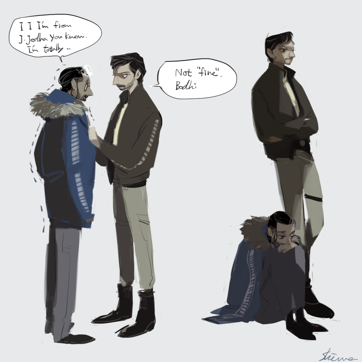 pilot+captain+fluffy jacket(since someone suggested me...)