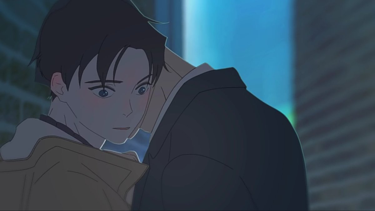 ANayyeesoe167's tweet photo. AND HERE COMES THE KISS SCENE!! Kya~๐๐๐ And the sound they're making you know~๐๐๐
#hyperventilation #BLanimation #yaoi #fujoshi #fangirling https://t.co/2vNf1xt7xc