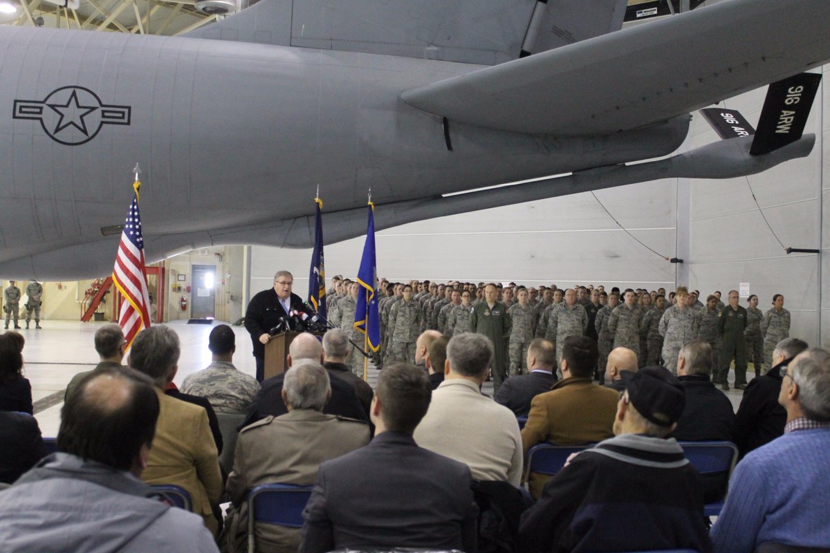 SenatorOrtt's tweet photo. Start of a new era at #NFARS: @914Airliftwing celebrated arrival of KC-135 Stratotanker. New mission will secure air base’s future &amp; jobs https://t.co/co5DlQbBBt