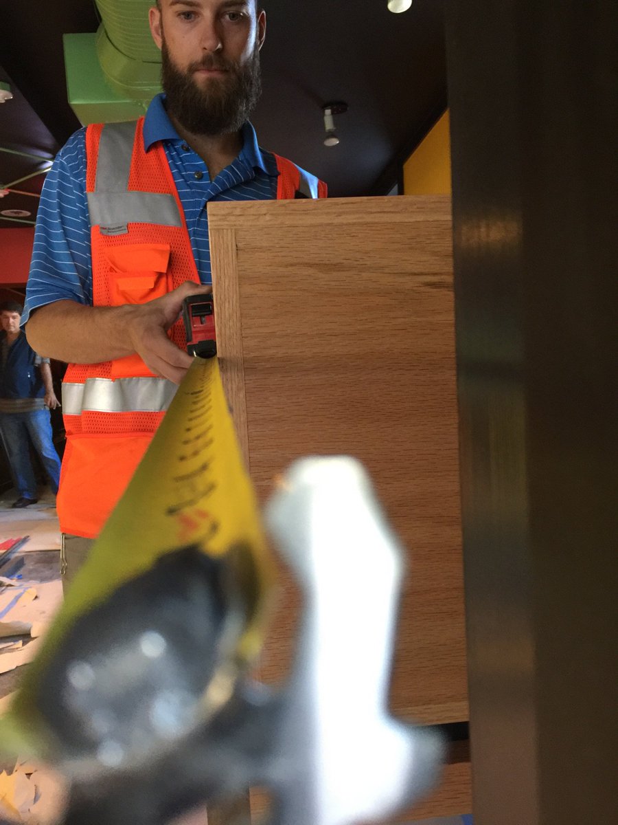 #Tbt - PSG’s Superintendent, Nick Miller, putting in work onsite at <a href="/MellowMushroom/">Mellow Mushroom</a> Decatur !  #restaurantconstruction #hardworkpaysoff