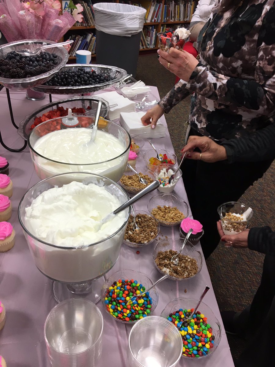 Staff eating healthy at Nurse Melly's Baby Shower. #christieunited