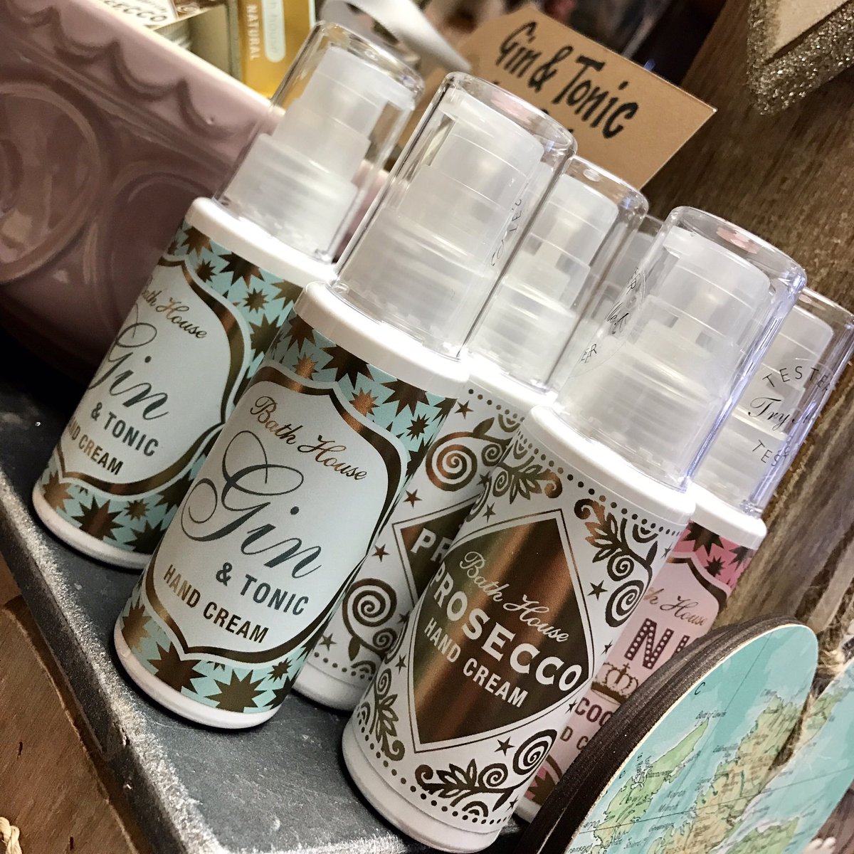 When your favourite shop has your favourite tipple...in hand cream form! 😍 <a href="/DrawingRoomShop/">The Drawing Room</a>
