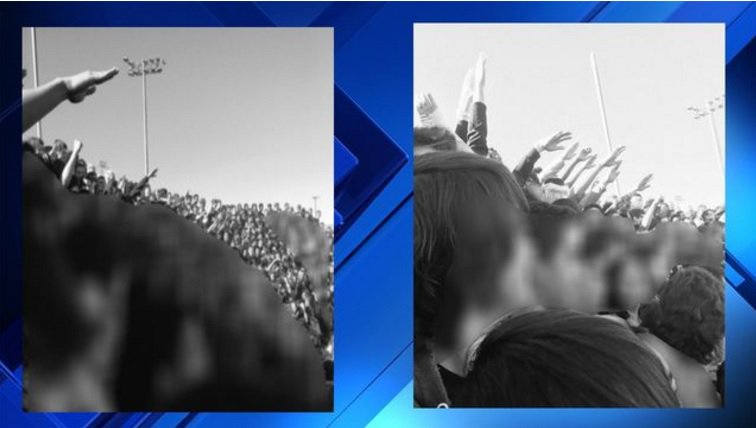 High school students caught on camera giving Hitler salute during school activity bit.ly/2k0SWlI https://t.co/WCdPswb6zj