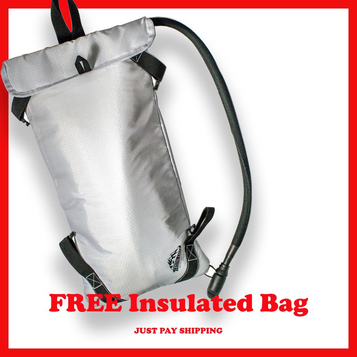 Grab your free insulated pack today!  {just pay shipping}.      Click here ===>>    crystalcreekoutdoorgear.com/collections/hy…     #hydration #outdoorgear