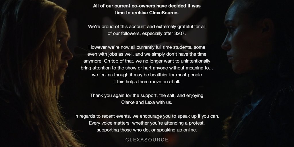 Clexa Source Archive tweet media