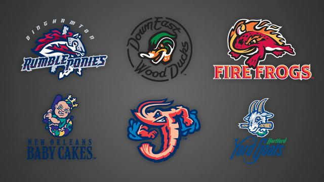 Minor league baseball's best nicknames and mascots