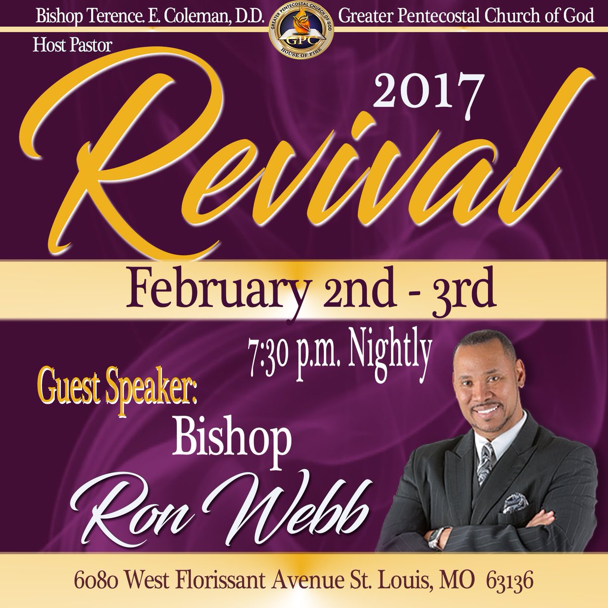 GreaterPstl's tweet photo. Who is in expectation and anticipation for a move of God during this revival? #ronwebb #revival #greaterpstl #gpcg #bishopTC https://t.co/CC7WhinH0Y