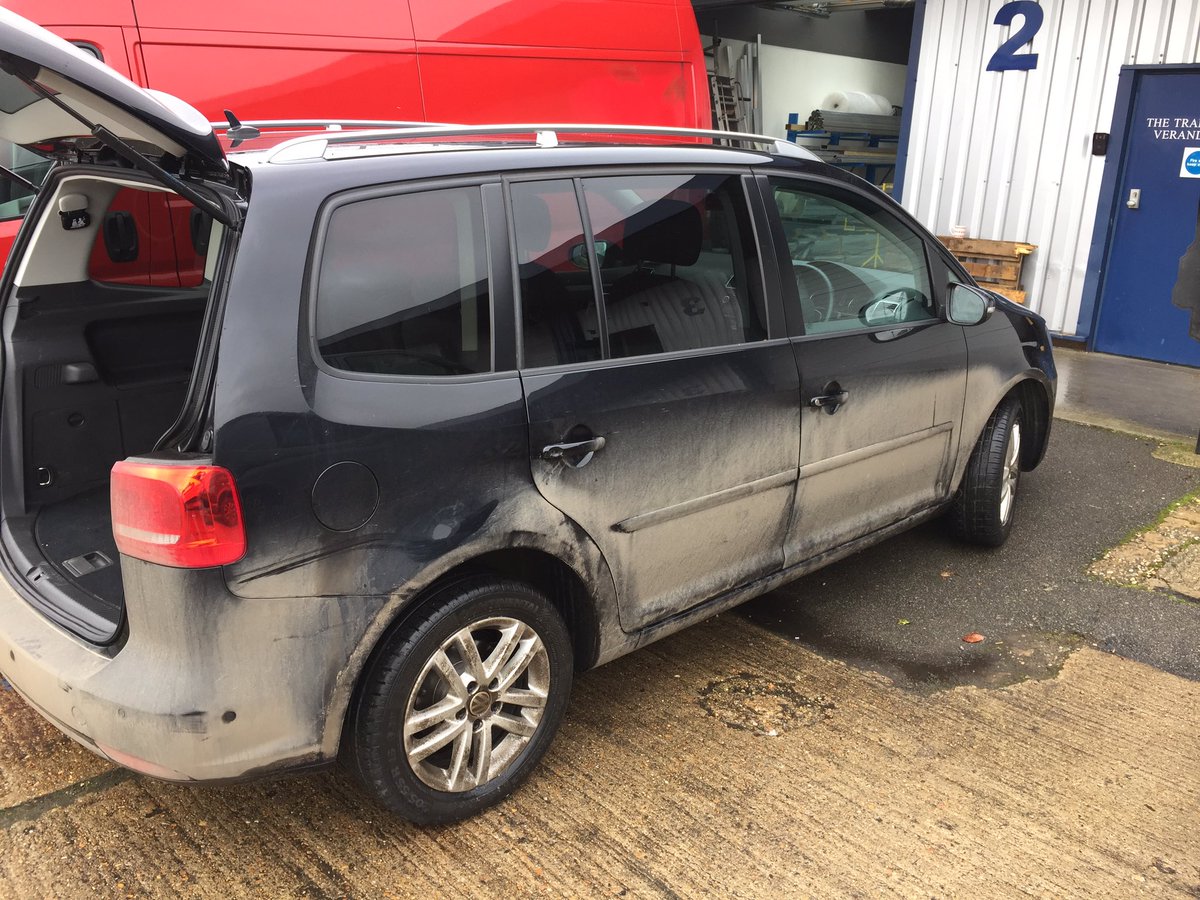 Vseast's tweet photo. One very dirty car, cleaned and looking great again. @pvdapproved @UKVolkswagen #vwtouran #valetsoutheast #detailing #valeting #vw https://t.co/HGVLE9pTYe