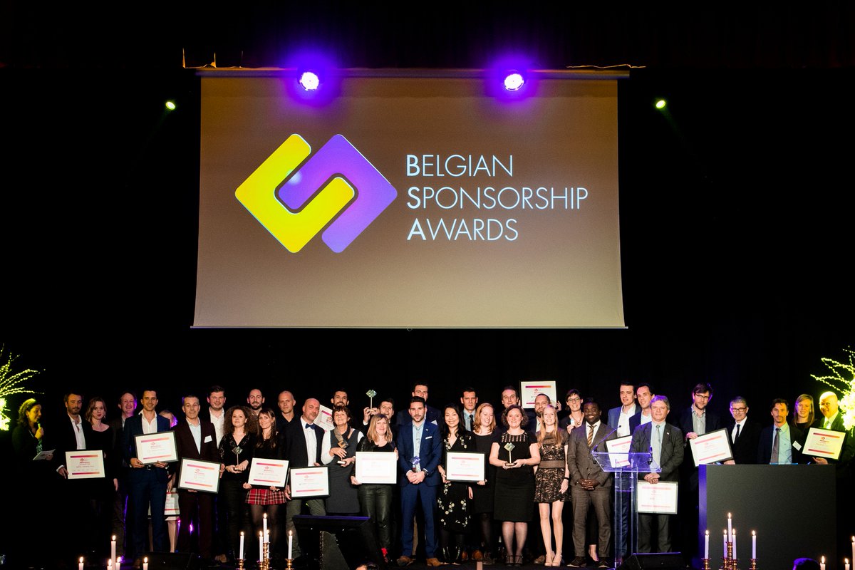 BelSponsForum's tweet photo. Congratulations to all nominees and winners of this year's Belgian Sponsorship Awards! You were great! #BSA16 https://t.co/cBHIrsBZ9j
