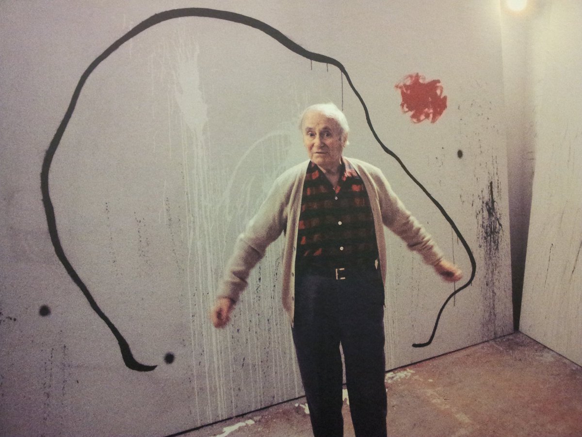 andy_stant's tweet image. Seeing this, reminded me of this. #Hockney #Miro