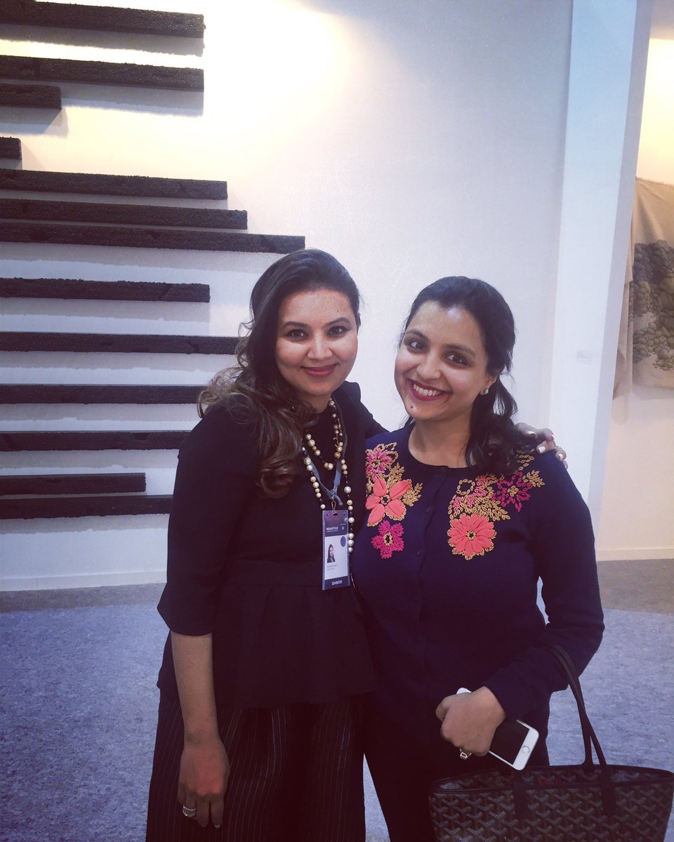 exhibit320's tweet photo. VIP preview at the ninth edition of @India_ArtFair #Exhibit320 Booth B7 https://t.co/vqCzt3rqzU