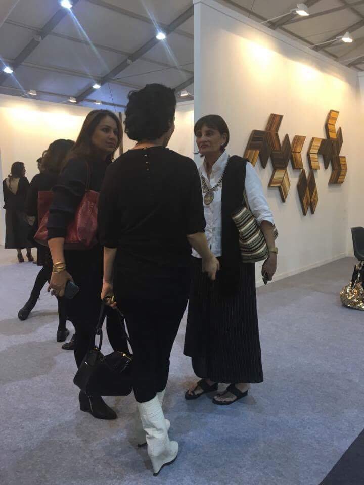 exhibit320's tweet photo. VIP preview at the ninth edition of @India_ArtFair #Exhibit320 Booth B7 https://t.co/vqCzt3rqzU