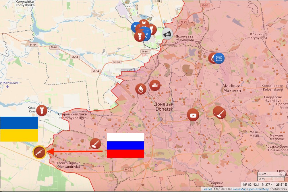 Докучаевск днр карта