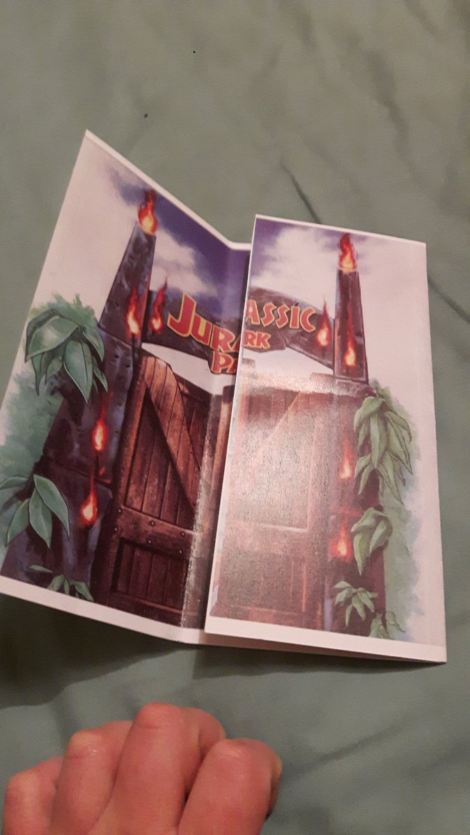 jurassiccast's tweet photo. A very creative invite to Steve from @JurassicUnicast birthday party https://t.co/lQ5ZHlzK74