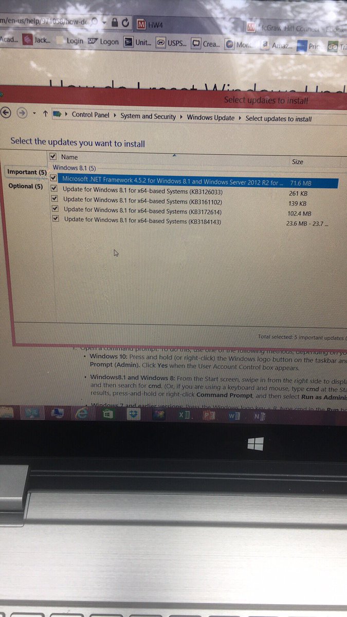 WickedTFKfan's tweet photo. When your computer self-corrupted, apparently. 😐 #thanks #fixeditnow https://t.co/MzjDilkc0u