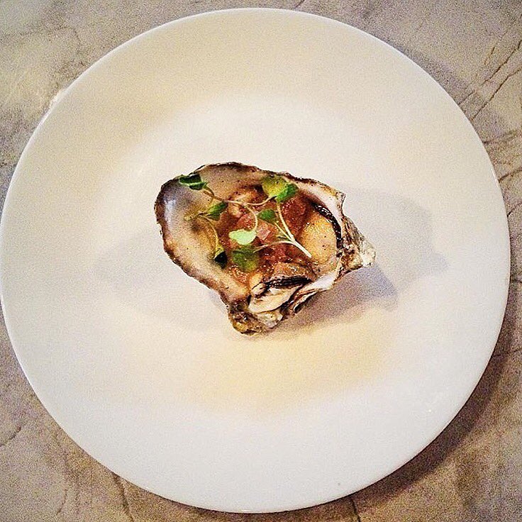 Kumamotos? Kuman-get 'em! Loving these slightly briny, sweet #oysters. 📸 by <a href="/katie_carrico/">katie carrico</a> #tuesday #dinner #chicago
