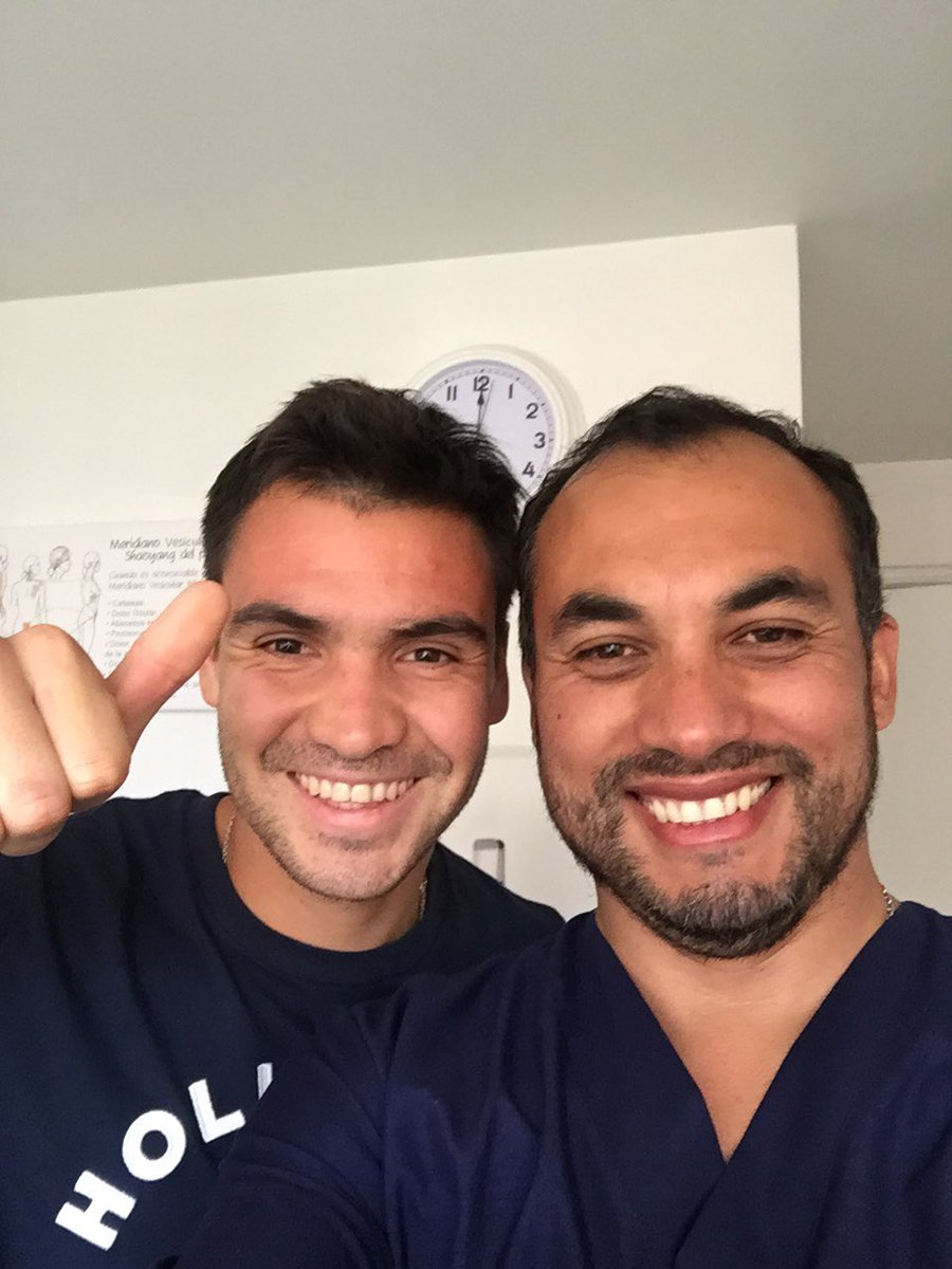 demech_salud's tweet photo. Listo Cristopher Toselli, para comenzar un nuevo campeonato, todo el éxito del mundo amigo mío. https://t.co/pZKtvhQv2K