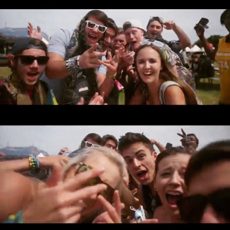 Spvcemvnog's tweet photo. Look Ma, I'm famous!! Made it on the official SAMF 2k16 video w the fam ๐ฝโฎ๏ธ๐ #samf2016 #tbt @SpringAwakeFest https://t.co/47n16gO2Kz