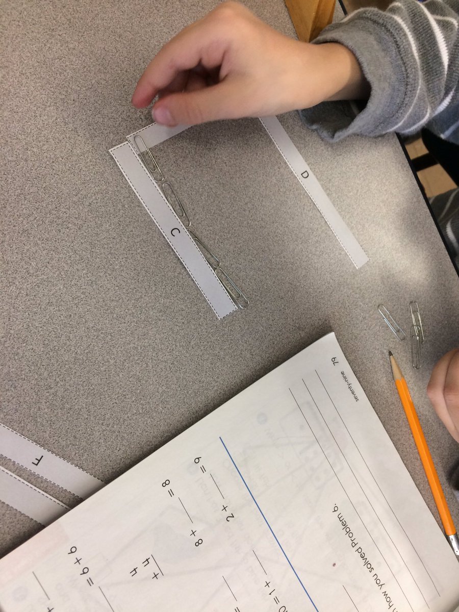 speducator15's tweet photo. #measuring crooked paths! So impressed when a student thought to mark the tape with marker! #mathpros #teamwork https://t.co/Lw0tFNz2a0
