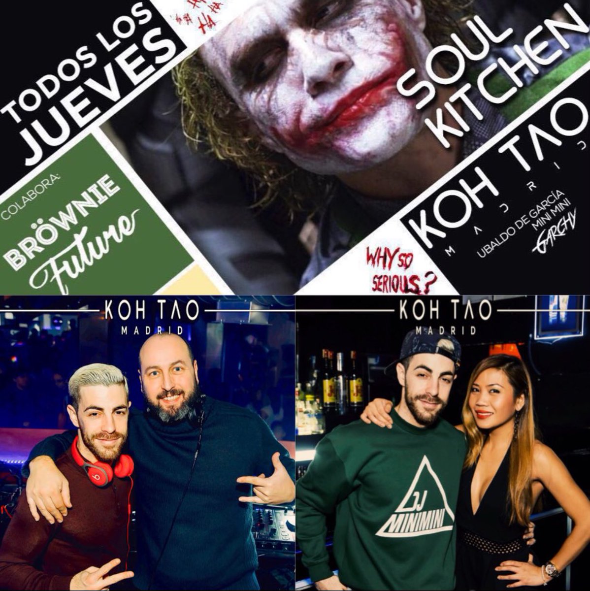 DjMiniMiniSpain's tweet photo. Con ganitas de poner patas arriba...
Esta Noche...
KOH TAO "Soul Kitchen"
#DJMINIMINI
Estas listo? https://t.co/Ml9woy3RxW