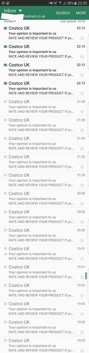 Hey <a href="/CostcoUK/">Costco Wholesale UK</a>, it's very nice that you value my opinion but this comes across as a little strong.