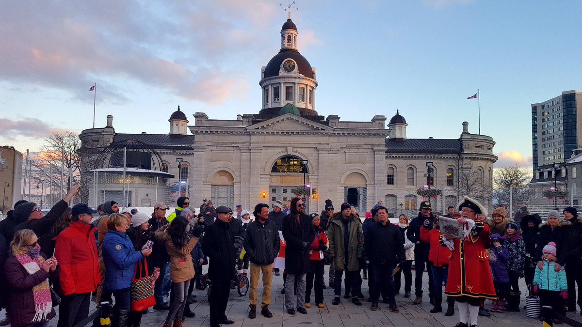 MayorPaterson's tweet photo. The @thehipdotcom stone is a way for #ygk to say thank you! Thank you for your music & ongoing support of our community
#HipInKingston https://t.co/bp8pUwW4e6