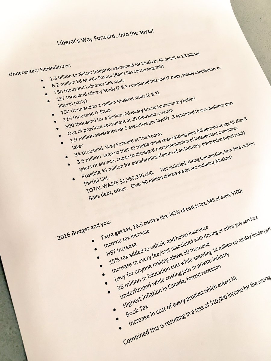 GerriLynnMackey's tweet photo. Someone attending the pre budget consultation has placed a copy of this document on each table. https://t.co/cbsNS7nwtW