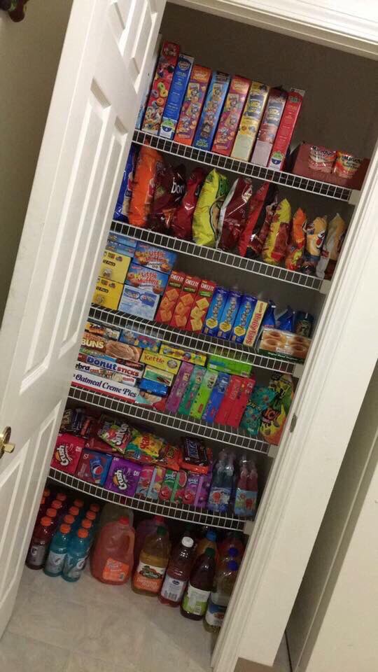 SajTheOne's tweet image. Snack closet goals 😍😩🙌🏽