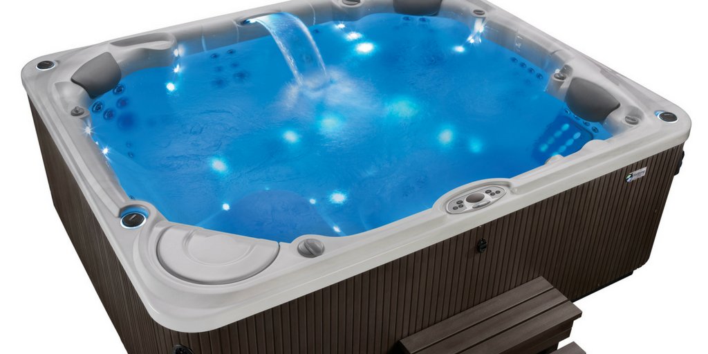 Multicolored lighting enhances the #hottub experience. Explore our LED lighting. #HotSpringSpas bit.ly/2jiPi8H