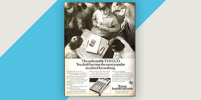 BeeAcademic's tweet image. #TBT The TXInstruments TI-30 has helped #K12 crunch numbers since the &apos;70s. tech.mg/r9SCkB #ThisOldTech