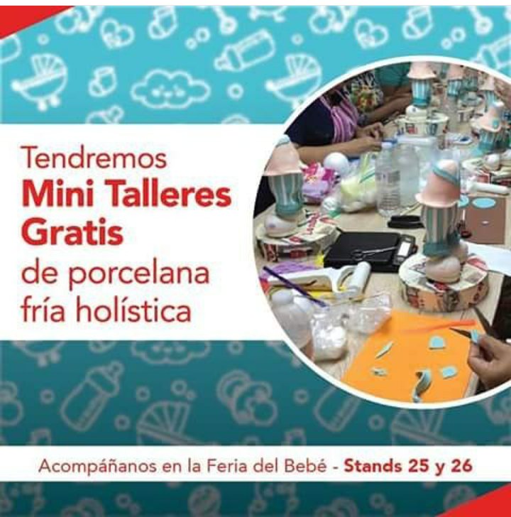 MJREmprendedora's tweet photo. Saskia de Alonso de EIMAR CREAcciones te espera para enseñarte este lindo arte. No te lo pierdas! @EIMARCREA #porcelanafríaholística https://t.co/aSlqsrugvp
