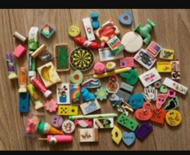 Me75AndBoo09's tweet photo. #ThingsNotBoughtInAWhile rubbers !!! OMG ... this photo !! #flashback80's I can almost smell them https://t.co/XBFOoHLc0K