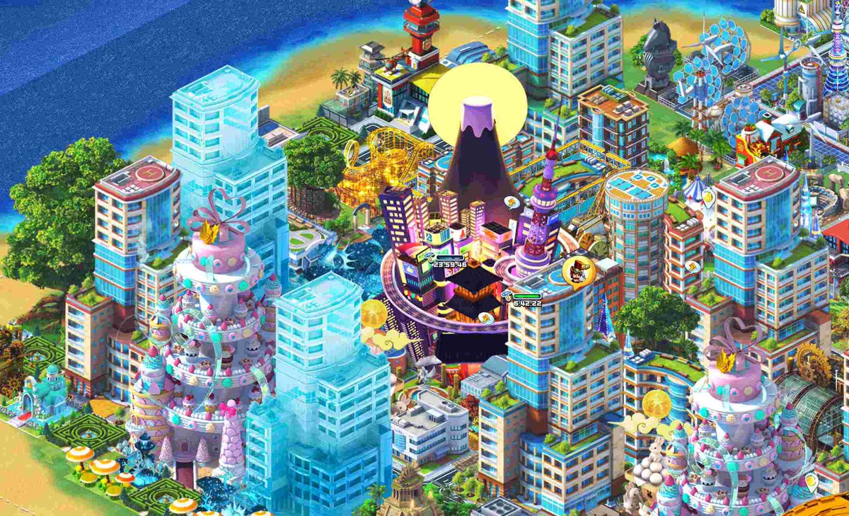kinoa17's tweet photo. 【今日のキノアの街】
#ランブルシティ https://t.co/91VFiKed37