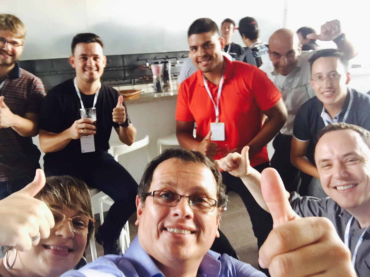 fherbas's tweet photo. @SAP_IoT in São Leopoldo Brazil. A codejam with a wonderful group of developers @SAPdevs @SAP https://t.co/3dF8JbnADm