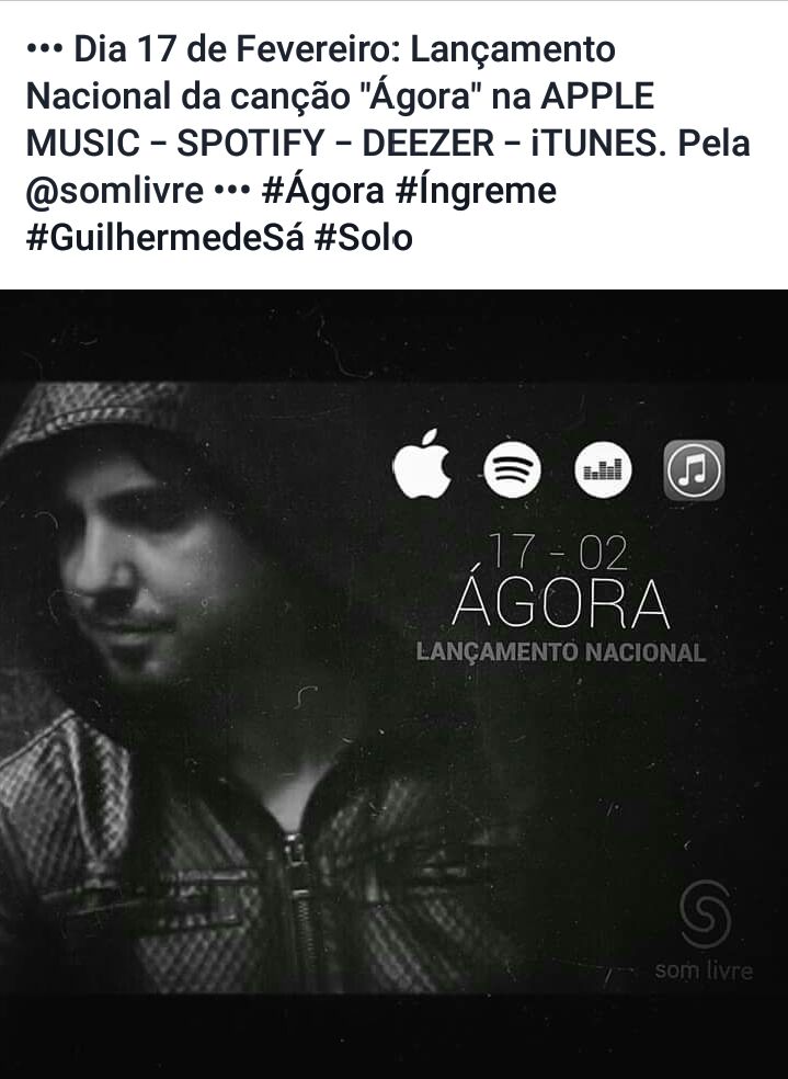 LongitudeRosari's tweet photo. Que  venha, ja estou ansioso 😩Aiaiai meu coração#dia17 #Íngreme#Guilhermedesa#solo @somlivre https://t.co/fVGS9RaYf5
