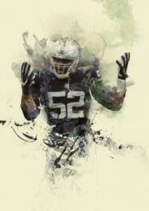 NelsonArt209's tweet image. #BeastNode @52Mack_ #art #Mvp #Beast! @Raiders #RaiderNation