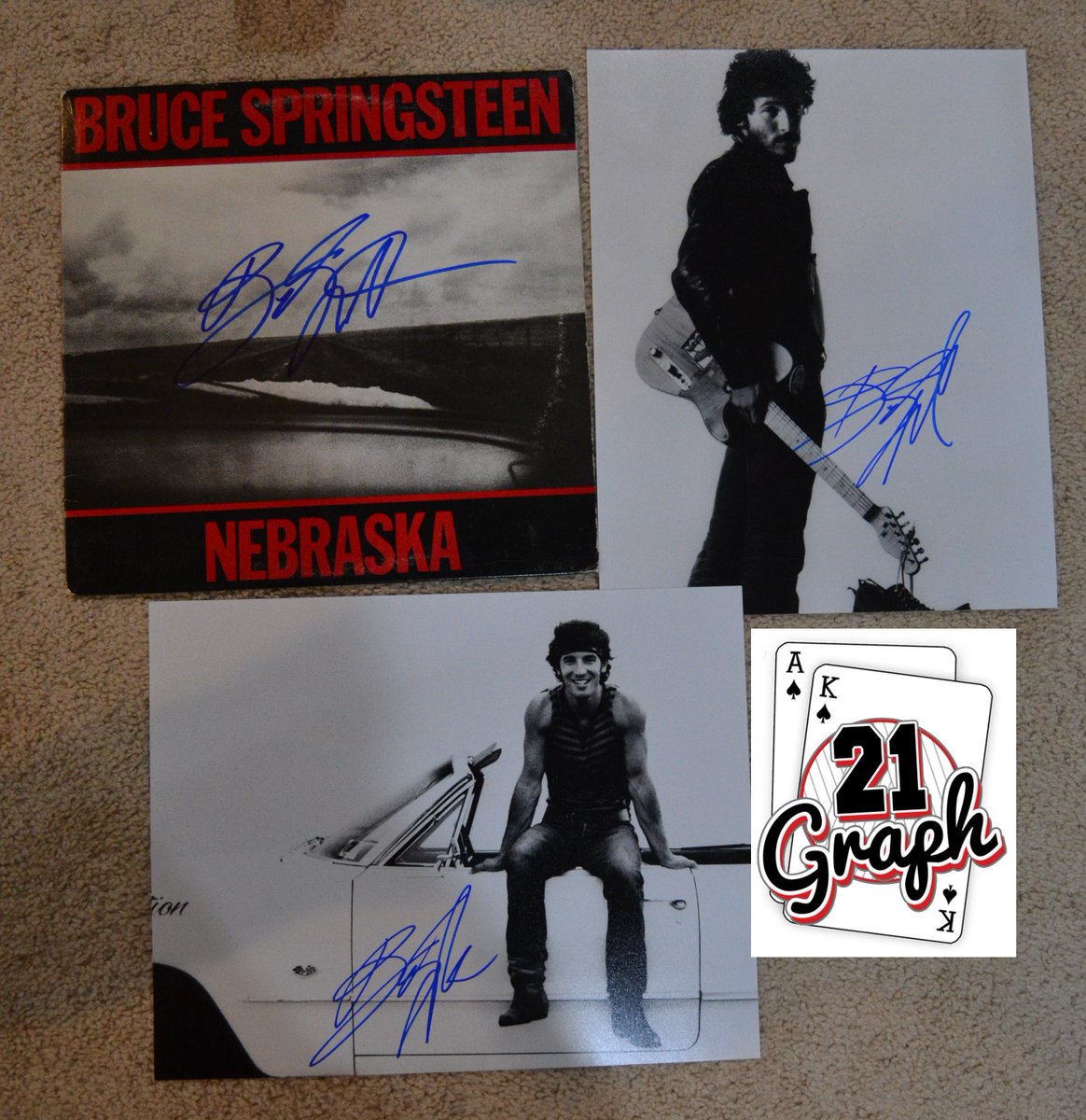 21Graph's tweet image. Bruce Springsteen aka "The Boss"